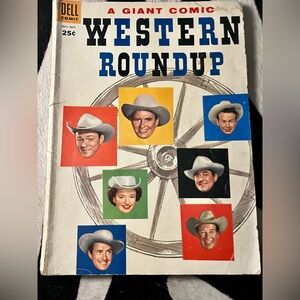 Dell comic a giant comic Western Roundup no. 11 July-September 1955